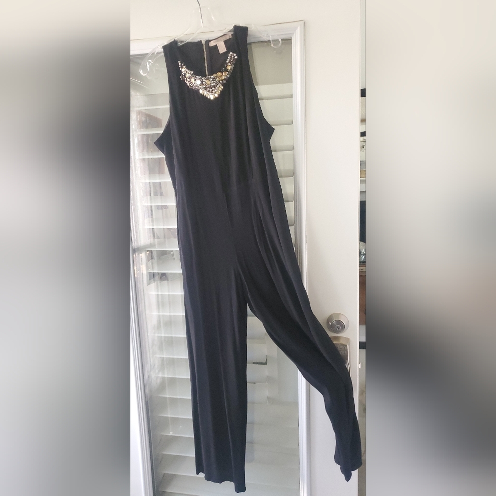 Chic Black Sleeveless Jumpsuit